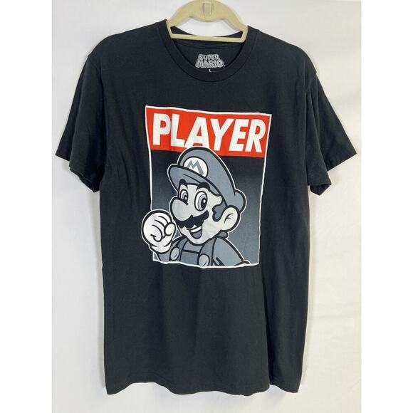 Nintendo Other - Vintage Super Mario Nintendo T Shirt Men’s Size L Black